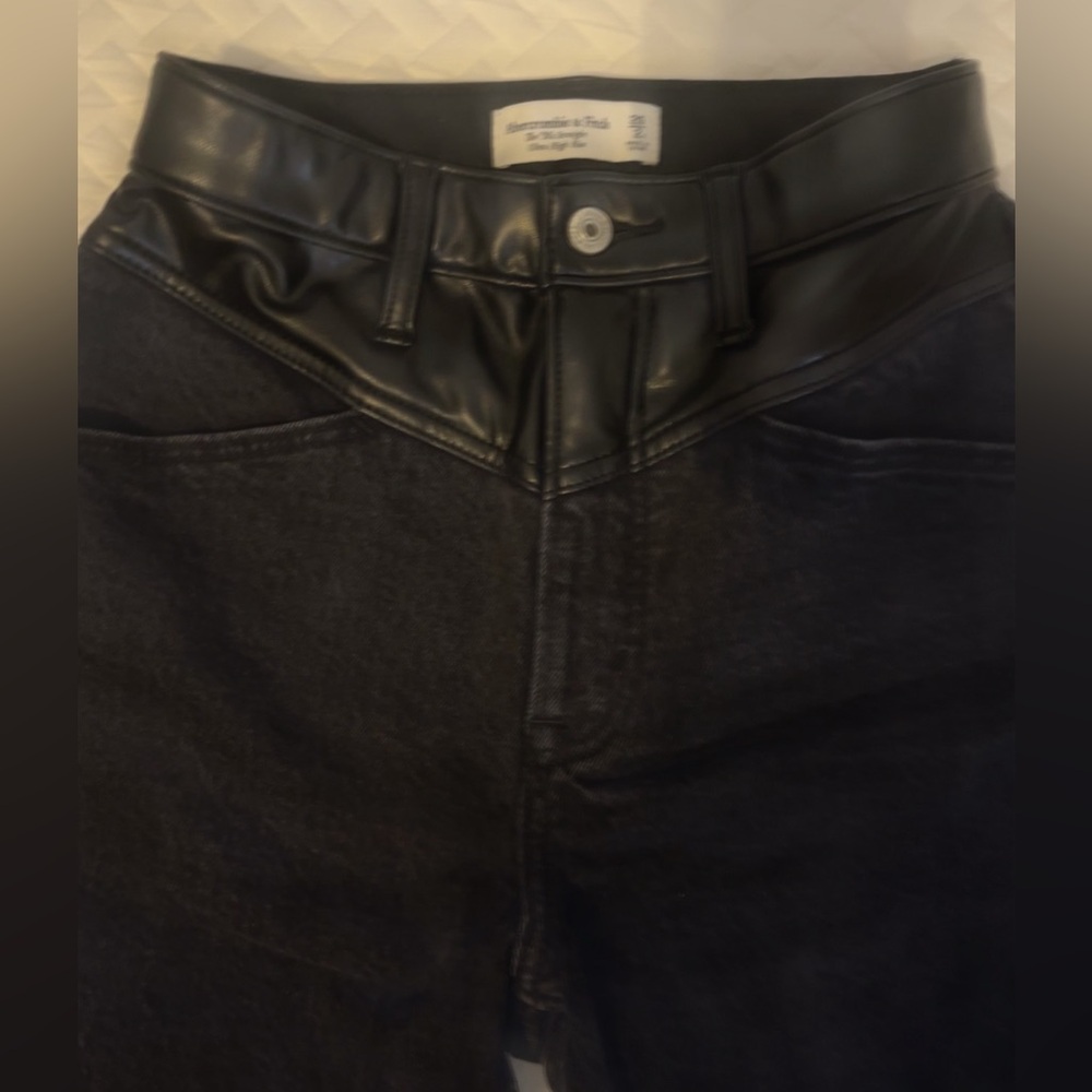 Abercrombie & Fitch Mixed Straight Jean Curve Love 26/short
